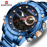 NAVIFORCE 9163 Top Luxury Brand Men Watch