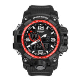 GOODWEEK Man Sport Watch Military Army Waterproof Digital Quartz Watch For Men