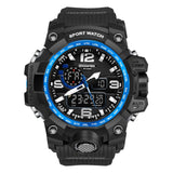 GOODWEEK Man Sport Watch Military Army Waterproof Digital Quartz Watch For Men