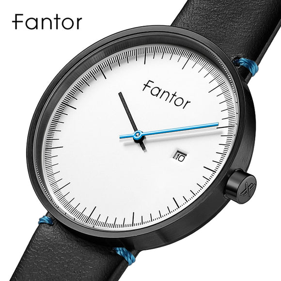 Fantor Minimalist Men Brand Watch Ultra Thin Sport Wristwatch Mens