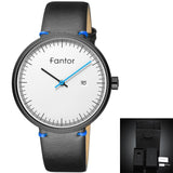 Fantor Minimalist Men Brand Watch Ultra Thin Sport Wristwatch Mens