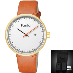 Fantor Minimalist Men Brand Watch Ultra Thin Sport Wristwatch Mens