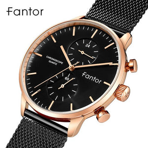 Fantor Luxury Chronograph Watch Men