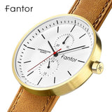 Fantor 2019 Top Brand Luxury Chronograph Quartz Watch Men