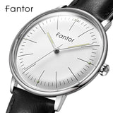 Fantor Brand Men Watch Simple Dial with Luminous Hand Mens