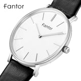 Fantor Ultra Thin Minimalist Watch Men